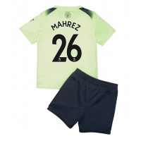 Manchester City Riyad Mahrez #26 Tredje sæt Børn 2022-23 Kortærmet (+ Korte bukser)